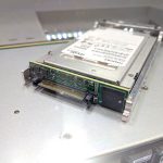 Marvell 25GbE NVMeoF Adapter Toshiba SSD In Booth