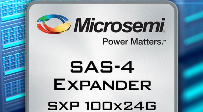 Microchip Microsemi SXP SAS4 Expanders Launched at 24G Speeds Microsemi SXP 24G SAS Expander Cover