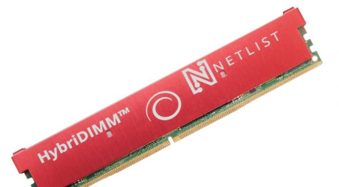 Netlist HybriDIMM Solution at FMS 2018 Netlist HybriDIMM