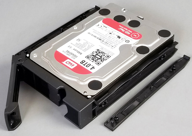 Asustor AS4004T Installing Hard Drive