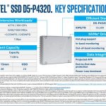 ‌Intel SSD D5 P4320 QLC NVMe SSD