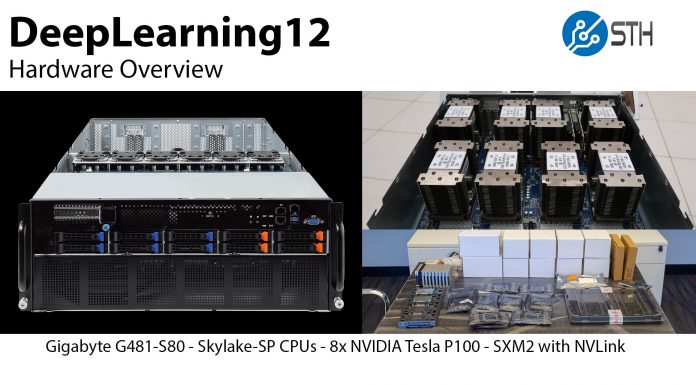 A Quick Hardware Overview of DeepLearning12 8x NVIDIA Tesla Server DeepLearning12 Hardware Overview Title
