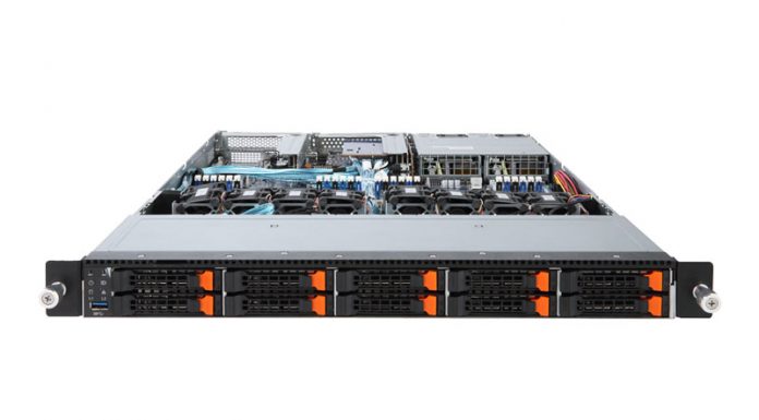 Gigabyte R181-NA0 1U 10x U.2 NVMe Server Review Gigabyte R181 NA0 Front