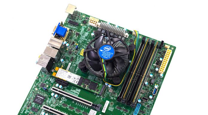 Supermicro X11SCA-F Review for Intel Xeon E-2100 CPUs Supermicro X11SCA F With M.2 NVMe NVMe SSD RAM And Intel HSF