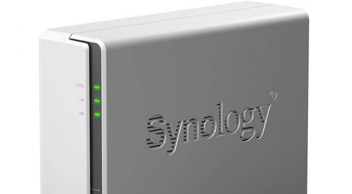 Synology DS119j Ultra-Low Cost Single Drive NAS Synology DS119j Front Three Quarter