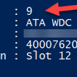 Windows Storage Server 2016 Storage Spaces Bad Hard Drive Identified