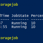 Windows Storage Server 2016 Storage Spaces Repair Status