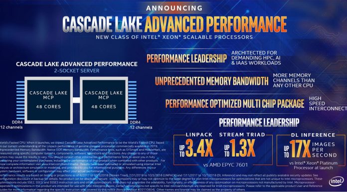Intel Cascade Lake-AP Is This 4P Cascade Lake Xeon in 2P Intel Cascade Lake AP Overview 2018 11 04
