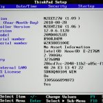 Lenovo ThinkPad P1 BIOS