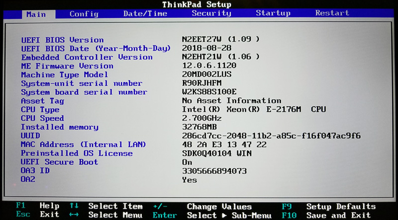 How To Change Serial Number In Bios Lenovo