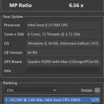 Lenovo ThinkPad P1 Cinebench R15