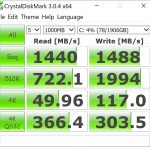 Lenovo ThinkPad P1 CrystalDiskMark