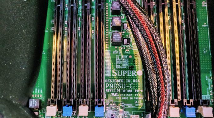 Supermicro P9DSU-C Based IBM POWER9 Server Spotted with Xilinx FPGAs Supermicro P9DSU C