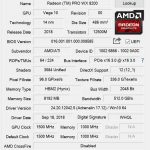 AMD Radeon Pro WX 8200 GPUz