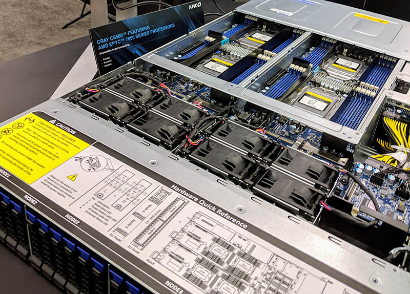 Cray CS500 Using Gigabyte H261 Z60 2U4N | ServeTheHome