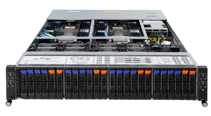 New Gigabyte AMD EPYC Server 2U4N and Motherboard Options Gigabyte H261 Z61 Front