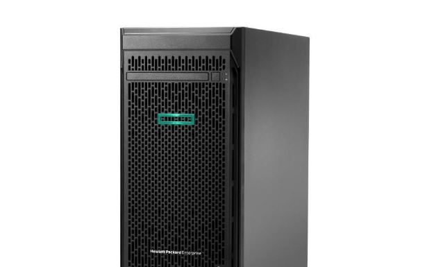 Present and Conspicuously Absent HPE 2nd Gen Intel Xeon Scalable Support HPE ProLiant ML110 Gen10 Front Three Quarter