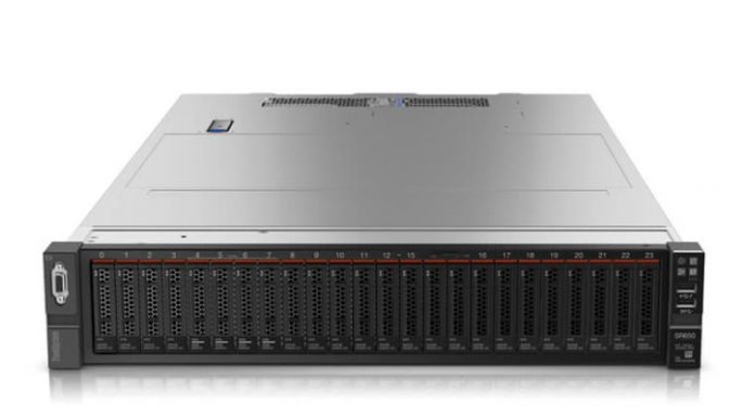 Lenovo ThinkSystem SR650 2U Server Review A Great Mainstream Option Lenovo ThinkSystem SR650 Front