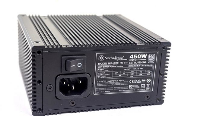 SilverStone Nightjar NJ450-SXL Review Absolute and Complete Silence SilverStone Nightjar NJ450 SXL Power Input And Switch