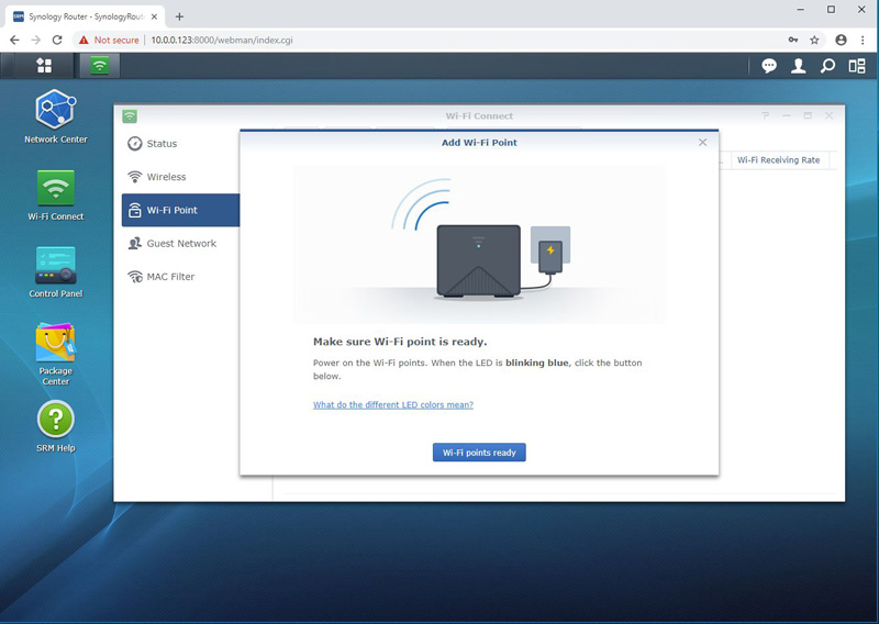 Synology MR2200ac Add Wi Fi Point 2