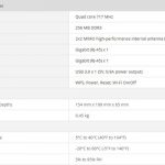 Synology MR2200ac Specifications