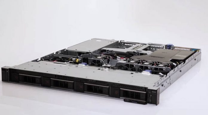 Dell EMC PowerEdge R340 Launched with up to 8x SSDs Dell EMC PowerEdge R340 Front Top Cover Open