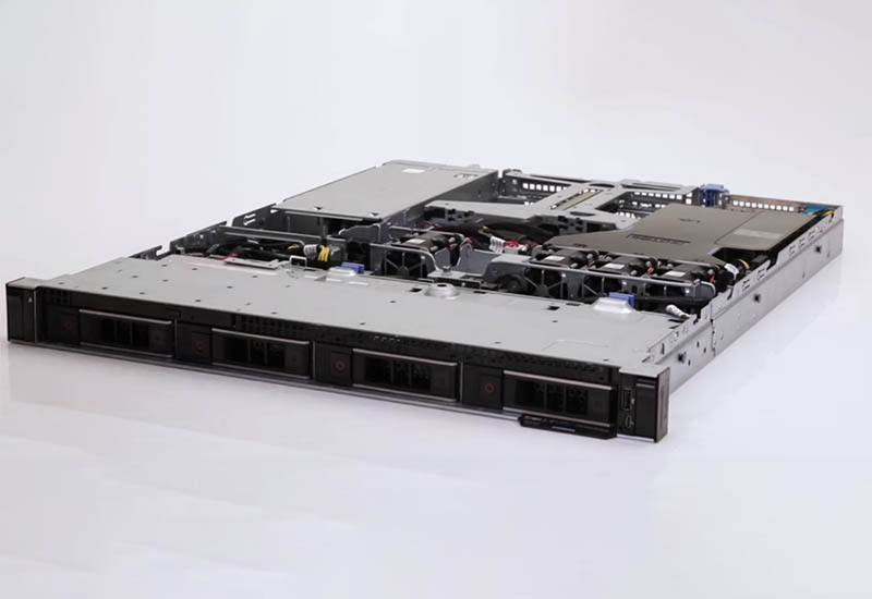 Dell EMC PowerEdge R340 Front Top Cover Open