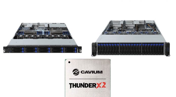 New Gigabyte Marvell ThunderX2 32 Core Servers Available Gigabyte R181 T92 And R281 T94 Cover