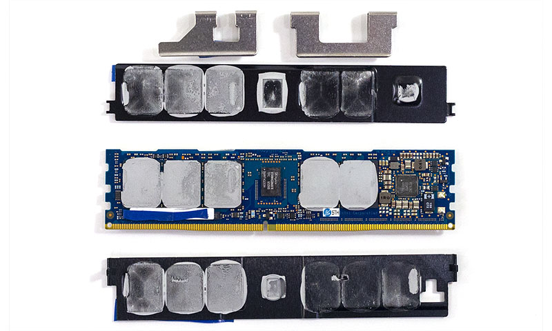Intel Optane V DDR4 DIMM Underneath Controller Side 2