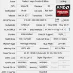 AMD Radeon Vega Frontier Edition GPUz