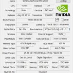 ASUS Turbo RTX2080 8G GPUz