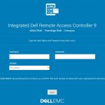 Dell EMC PowerEdge R340 IDRAC 9 Login