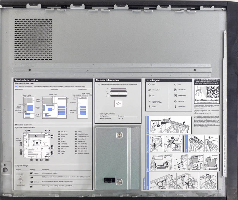 Dell EMC PowerEdge T140 Internal Cover Documentation