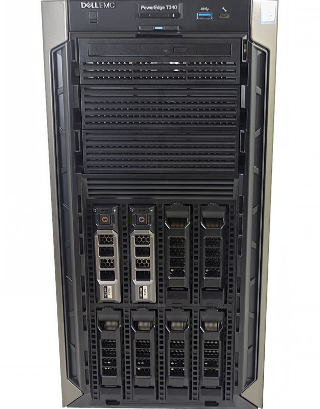 Dell EMC PowerEdge T340 Front Drive Bays