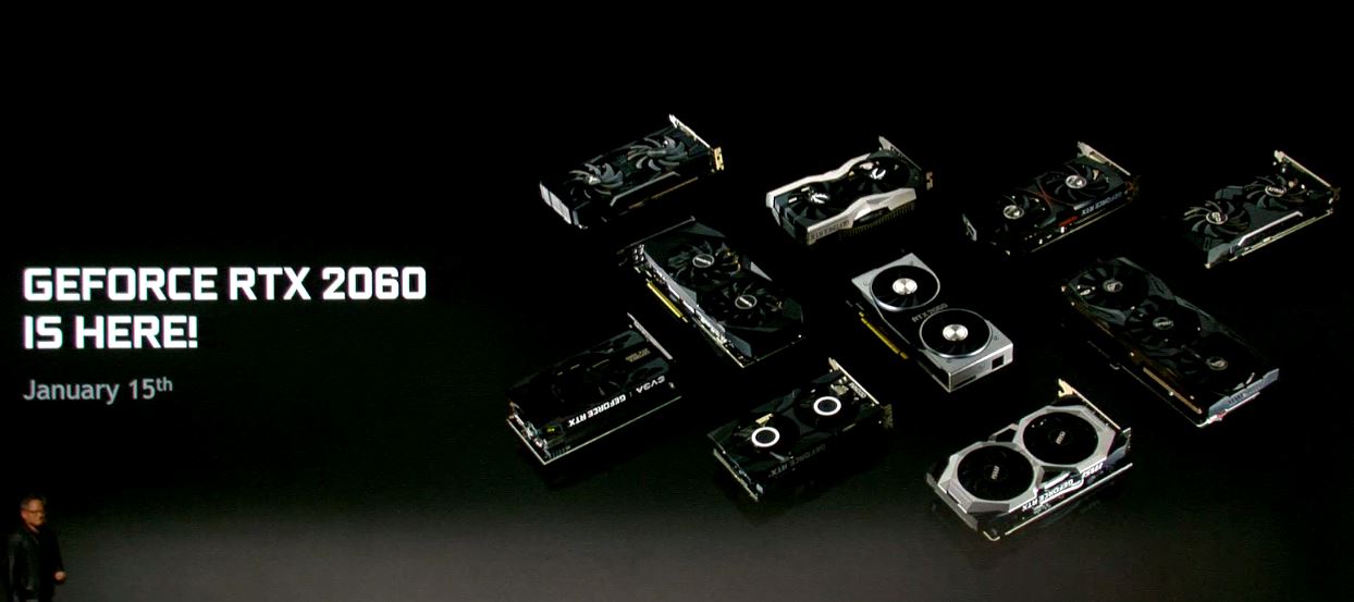 NVIDIA GeForce RTX 2060 Jan 15 2019 CES 2019