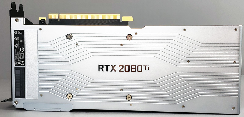 NVIDIA RTX 2080 Ti Back