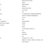 ZOTAC RTX2070 Blower Specifications