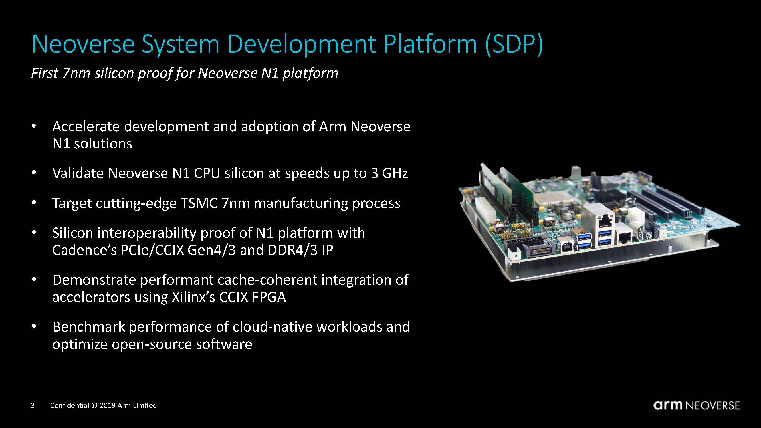 Arm Neoverse N1 System Development Platform