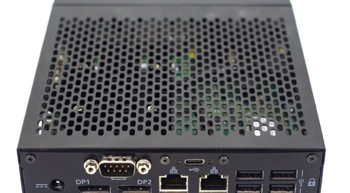 Fujitsu D3544-S Review an Industrial Mini-STX Platform Fujitsu D3544 S Rear IO