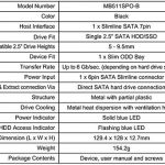Icy Dock Ultra Slim ODD Bay Specifications