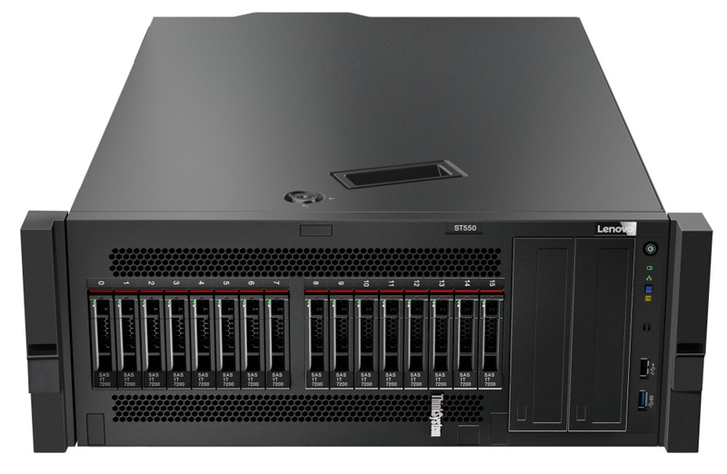 Lenovo ThinkSystem ST550 Tower Rack Mount Config