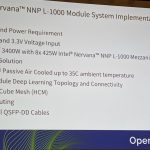 8x Intel Nervana NNP L 1000 System Implementation