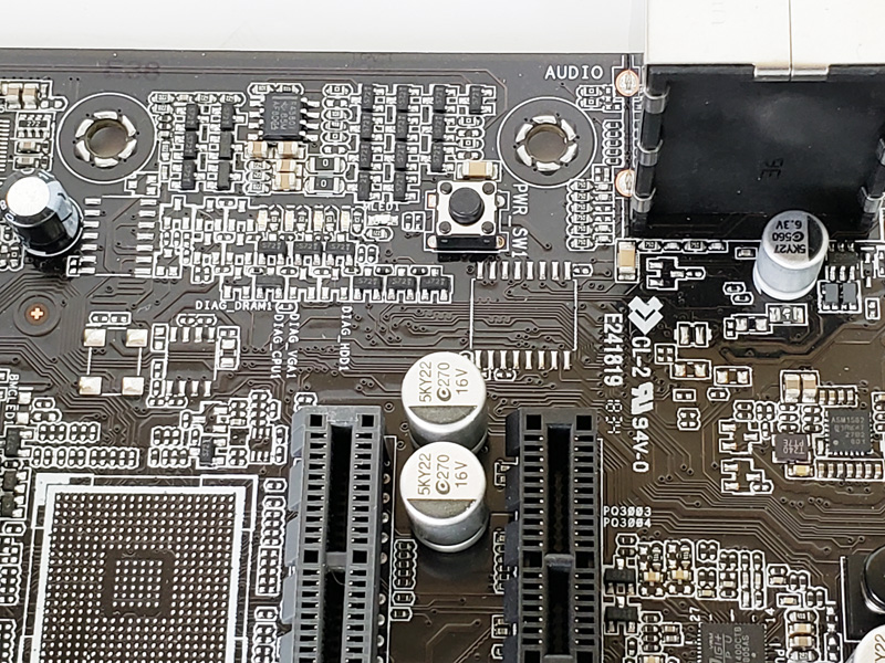 ASUS WS C246M Pro Motherboard Power Button