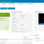 Dell EMC PowerEdge R240 IDRAC 9 Dashboard