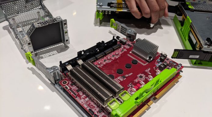 10nm Intel NNP I-1000 M.2 is Perhaps Facebook Inferencing Plan Facebook Glacier Point V2 Cover