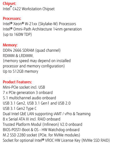 Fujitsu D3598 B13 Specifications