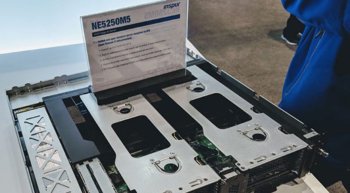 Inspur Compute and GPU Servers at OCP Summit and GTC 2019 Inspur NE5250M5 2U 2P Edge Inferencing Server