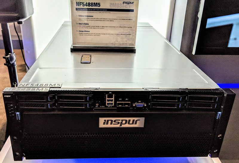 Inspur NF5488M5 At GTC 2019