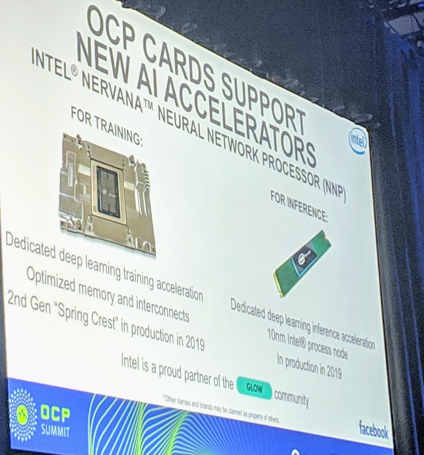 Intel NNP At OCP Summit 2019