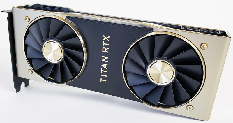 Nvidia Titan RTX Angle